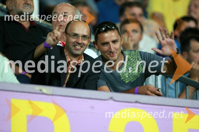 Tomaž Ranc, glavni in odgovorni urednik časnika Večer in ...Povratna tekma 3. kroga kvalifikacij za Ligo prvakov: NK Maribor - FC Zürich