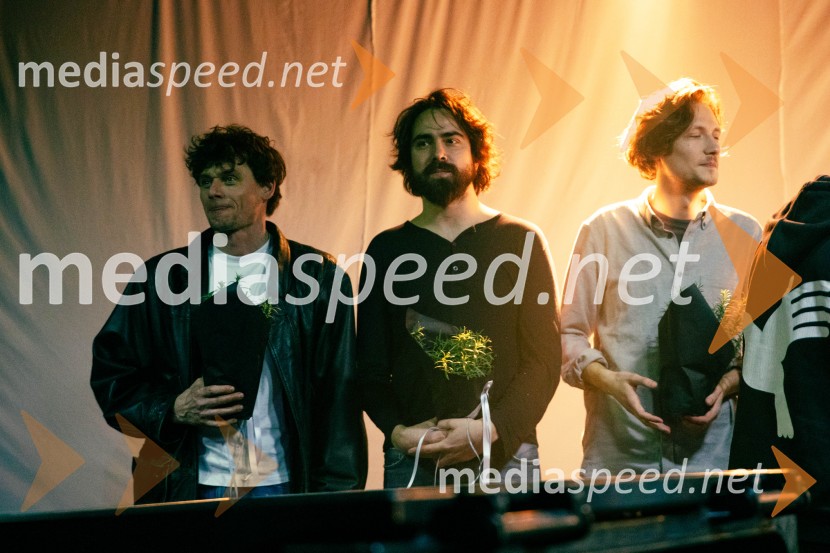  Primož Bezjak, igralec, plesalec;  Sven Horvat, glasbenik;  Dorian Šilec Petek, režiserBoško in Admira, premiera v SMG Ljubljana