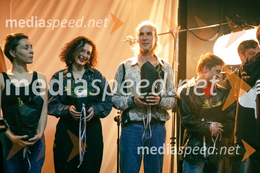 Nataša Keser, igralka;  Živa Bizovičar, režiserka;  Boris  Šeparović, režiser;  Kaja Petrovič, igralkaBoško in Admira, premiera v SMG Ljubljana
