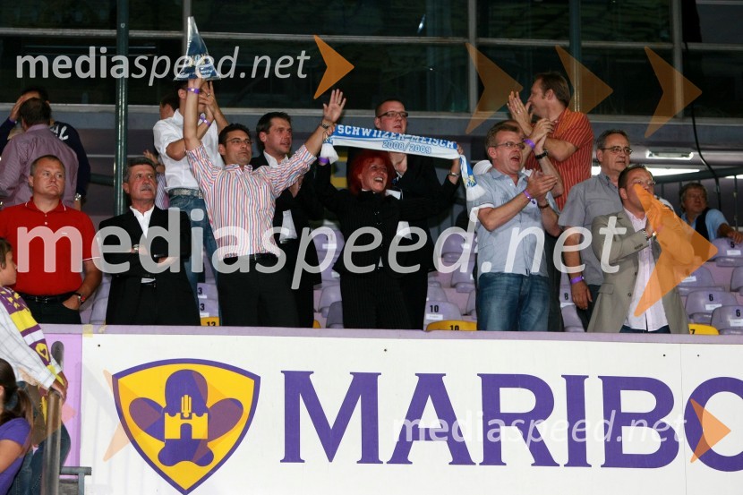 Navijači FC ZürichPovratna tekma 3. kroga kvalifikacij za Ligo prvakov: NK Maribor - FC Zürich