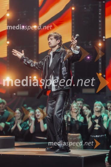  Gregor  Strasbergar, glasbena skupina MRFYKlemen Slakonja je zmagovalec izbora EMA 2025