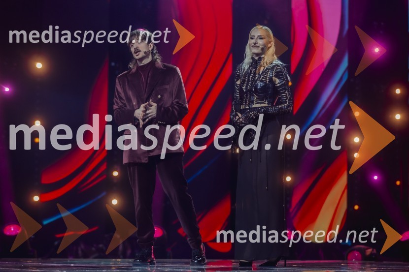  Gregor  Strasbergar, glasbena skupina MRFY;  Sara Briški Cirman - Raiven, pevka, harfistkaKlemen Slakonja je zmagovalec izbora EMA 2025