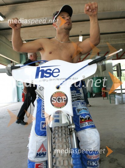 Nicki Pedersen (Danska)SPEEDWAY, VN Slovenije 2005