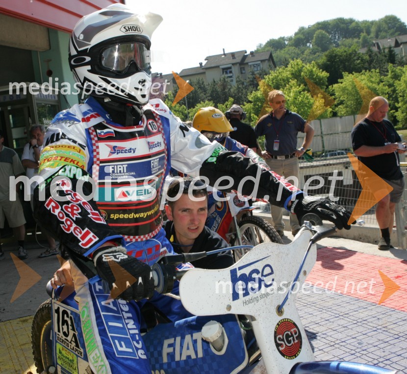Matej Žagar (Slovenija)
SPEEDWAY, VN Slovenije 2005