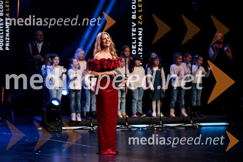  Bernarda Žarn, voditeljica60. podelitev Bloudkovih priznanj za leto 2024