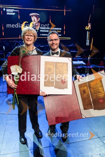  Irena Rosa, lokostrelstvo;  Dejan  Fabčič, slovenski paraolimpijec, parakajakaš60. podelitev Bloudkovih priznanj za leto 2024