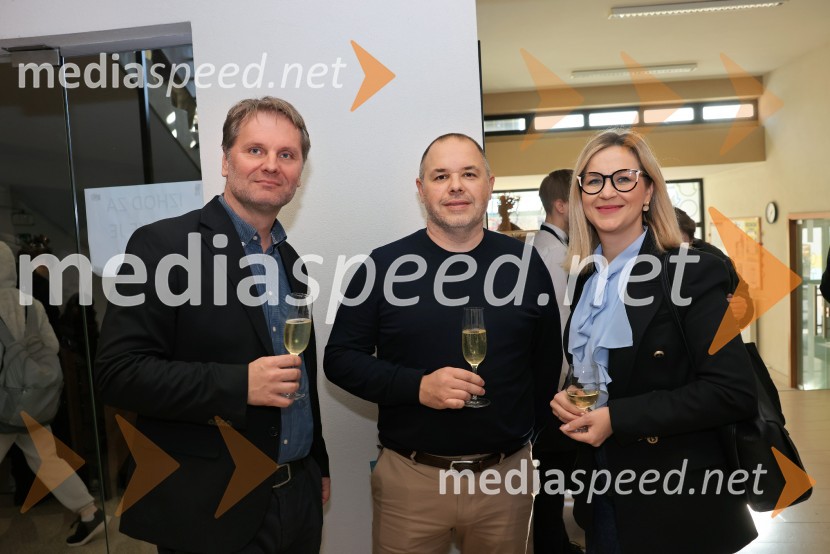  Tomaž Krajnc, SŠGT Maribor;  Jure Struc, direktor, Zavod za turizem Maribor;  Doroteja Mauko, Zavod za turizem MariborNa SŠGT Maribor ponovno kuharska zvezda, chef David Skoko