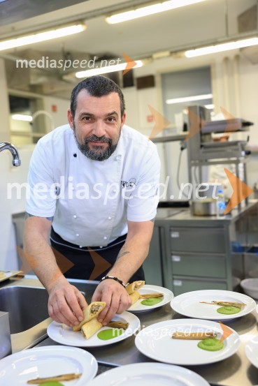  David Skoko, hrvaški Chef, Konoba BatelinaNa SŠGT Maribor ponovno kuharska zvezda, chef David Skoko