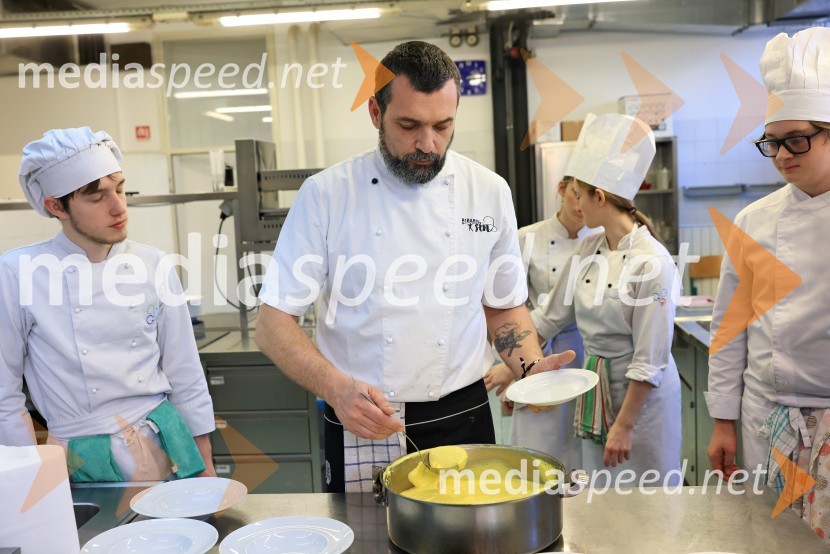 David Skoko, hrvaški Chef, Konoba BatelinaNa SŠGT Maribor ponovno kuharska zvezda, chef David Skoko