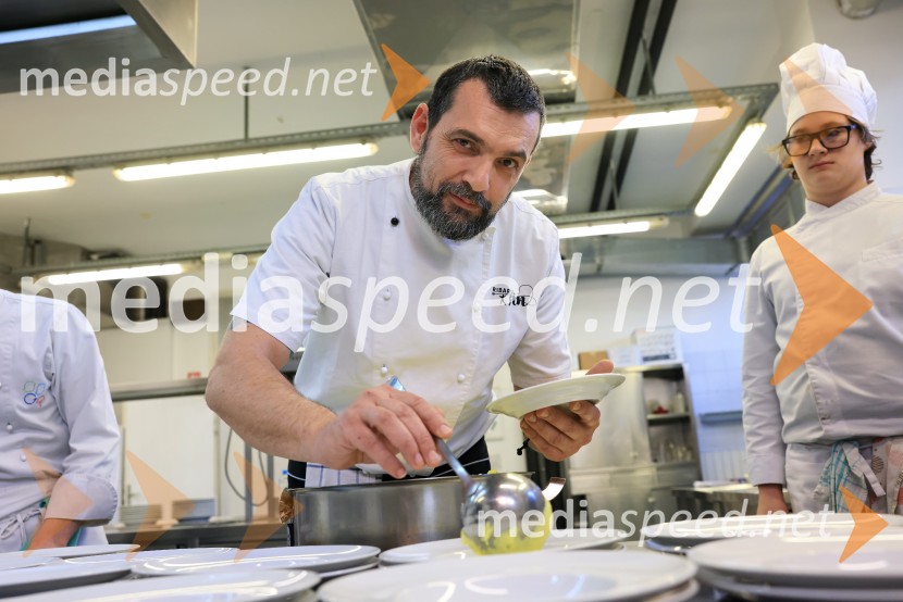  David Skoko, hrvaški Chef, Konoba BatelinaNa SŠGT Maribor ponovno kuharska zvezda, chef David Skoko
