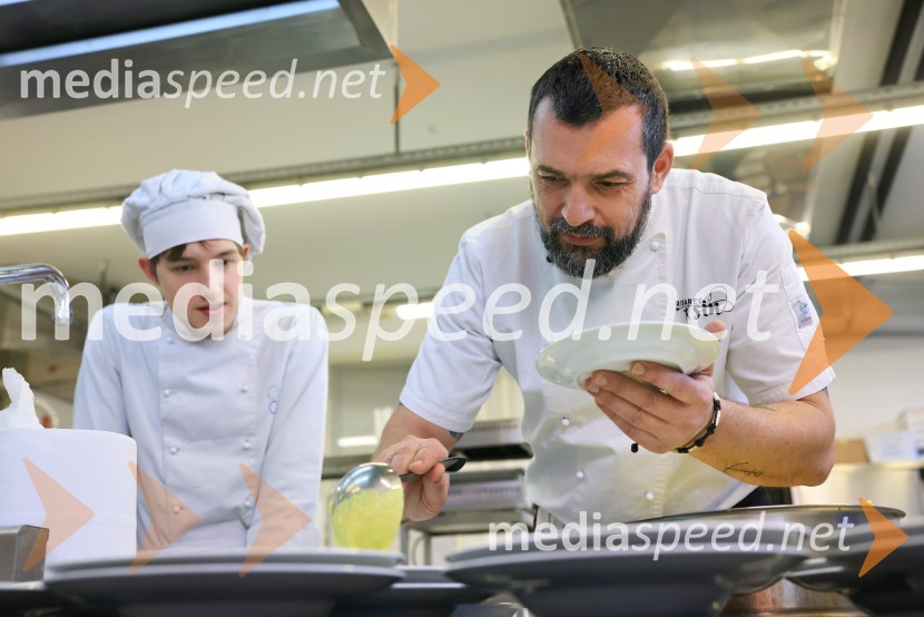  David Skoko, hrvaški Chef, Konoba BatelinaNa SŠGT Maribor ponovno kuharska zvezda, chef David Skoko