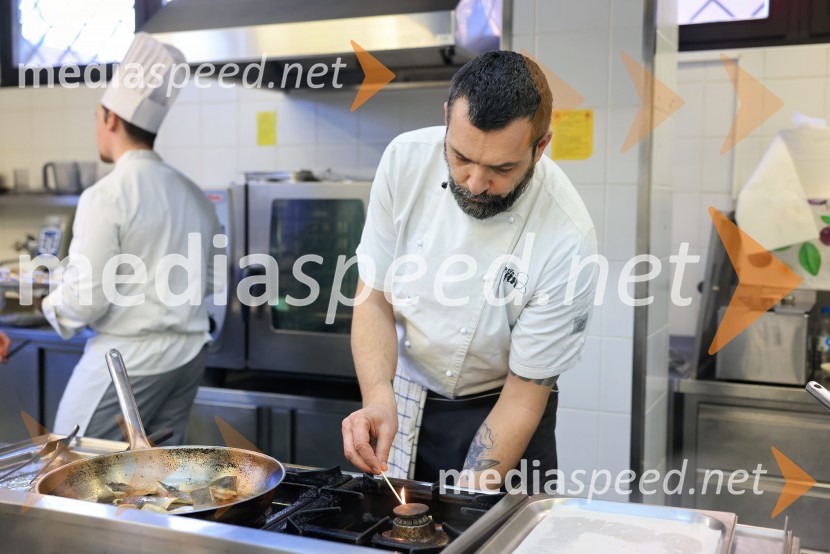  David Skoko, hrvaški Chef, Konoba BatelinaNa SŠGT Maribor ponovno kuharska zvezda, chef David Skoko