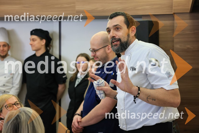  David Skoko, hrvaški Chef, Konoba BatelinaNa SŠGT Maribor ponovno kuharska zvezda, chef David Skoko