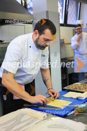  David Skoko, hrvaški Chef, Konoba BatelinaNa SŠGT Maribor ponovno kuharska zvezda, chef David Skoko