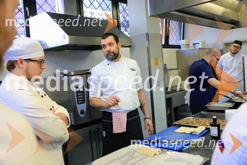  David Skoko, hrvaški Chef, Konoba BatelinaNa SŠGT Maribor ponovno kuharska zvezda, chef David Skoko