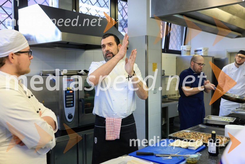  David Skoko, hrvaški Chef, Konoba BatelinaNa SŠGT Maribor ponovno kuharska zvezda, chef David Skoko