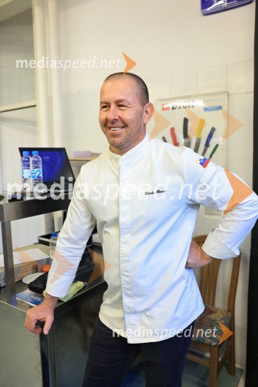  Darko Marin, učitelj praktičnega pouka kuharstvaNa SŠGT Maribor ponovno kuharska zvezda, chef David Skoko