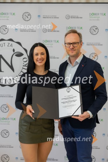  Patricija Pangeršič, osebna trenerka;  Luka Južna, direktor podjetja LiscaInovativna živila 2025