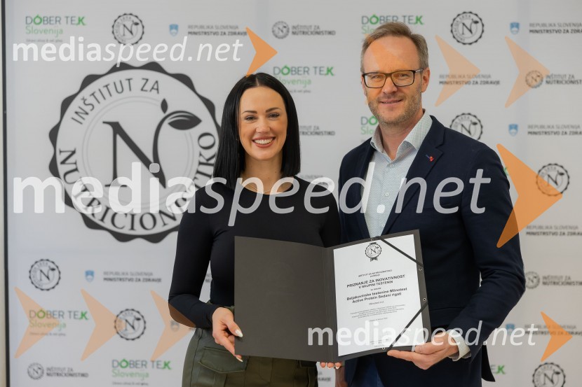  Patricija Pangeršič, osebna trenerka;  Luka Južna, direktor podjetja LiscaInovativna živila 2025