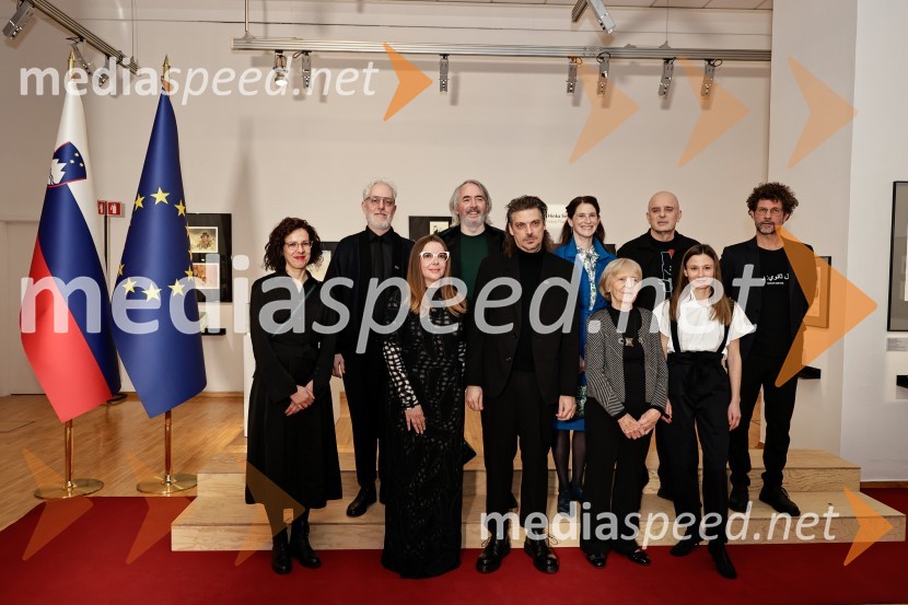  Nika Autor, vizualna umetnica;  Damjan Ilić;  Mina  Žabnikar- Mina Fina, umetnica;  Julij Zornik, oblikovalec zvoka;  Ivian Kan  Mujezinović;  Nataša  Kramberger , pisateljica;  Dragica  Čadež, kiparka;  Dragan Živadinov, perfomer;  Nina Rajić Kranjac, režiserka;  Tomaž  Grom, glasbenikDržavna proslava ob slovenskem kulturnem prazniku s podelitvijo Prešernovih nagrad