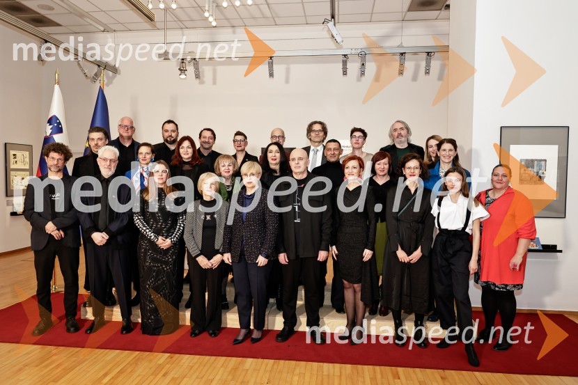 Državna proslava ob slovenskem kulturnem prazniku s podelitvijo Prešernovih nagrad