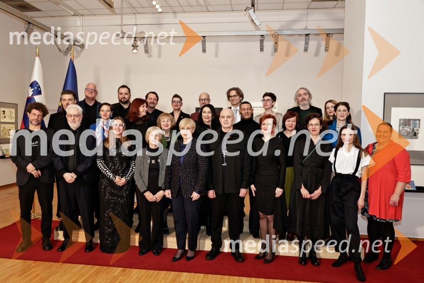 Državna proslava ob slovenskem kulturnem prazniku s podelitvijo Prešernovih nagrad