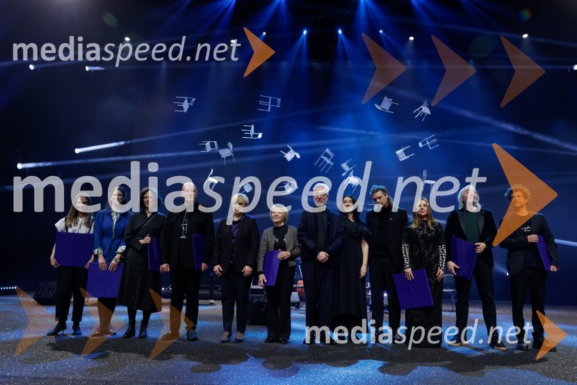 Državna proslava ob slovenskem kulturnem prazniku s podelitvijo Prešernovih nagrad