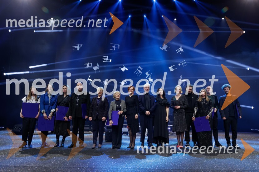 Državna proslava ob slovenskem kulturnem prazniku s podelitvijo Prešernovih nagrad