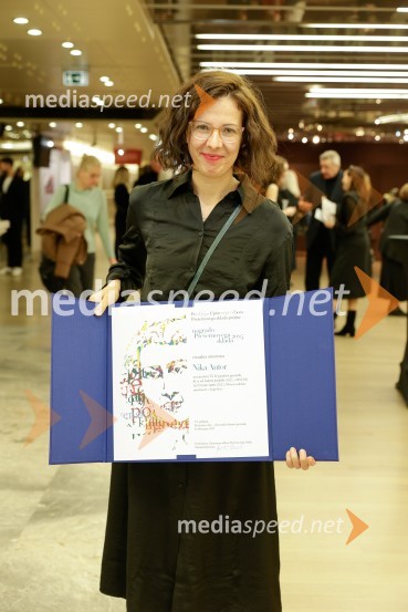  Nika Autor, vizualna umetnicaDržavna proslava ob slovenskem kulturnem prazniku s podelitvijo Prešernovih nagrad