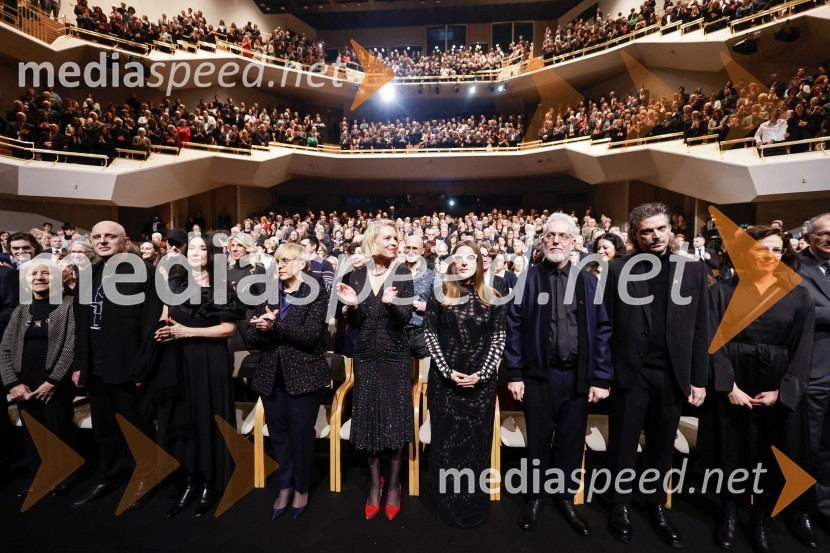 Državna proslava ob slovenskem kulturnem prazniku s podelitvijo Prešernovih nagrad