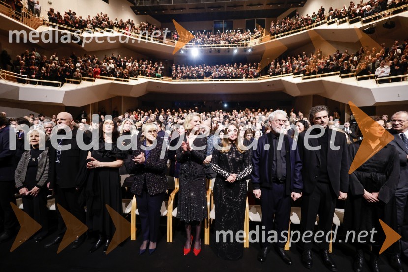 Državna proslava ob slovenskem kulturnem prazniku s podelitvijo Prešernovih nagrad