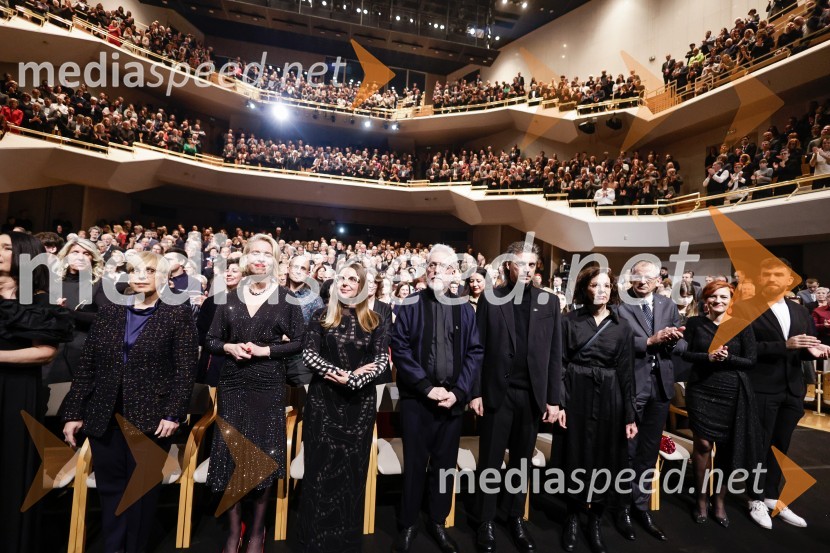 Državna proslava ob slovenskem kulturnem prazniku s podelitvijo Prešernovih nagrad