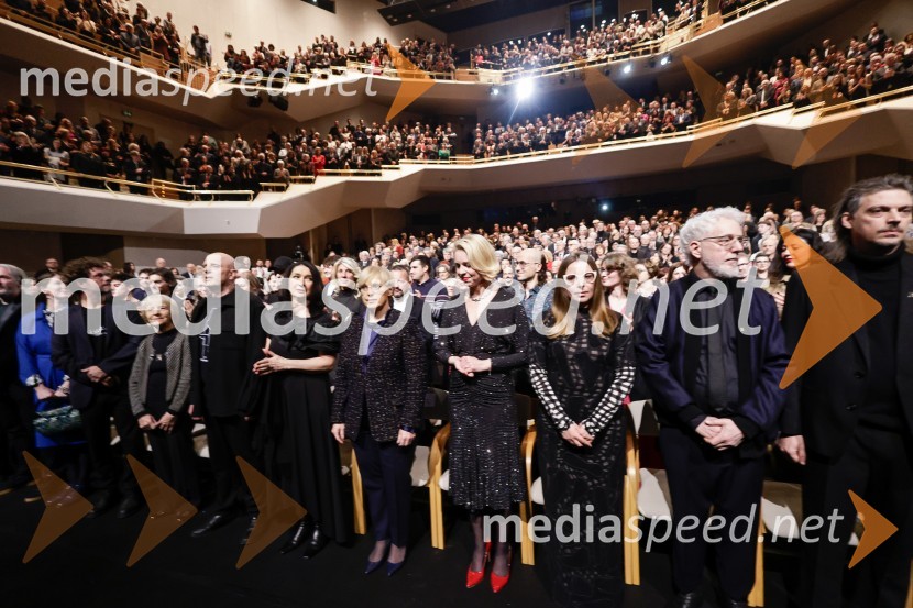 Državna proslava ob slovenskem kulturnem prazniku s podelitvijo Prešernovih nagrad
