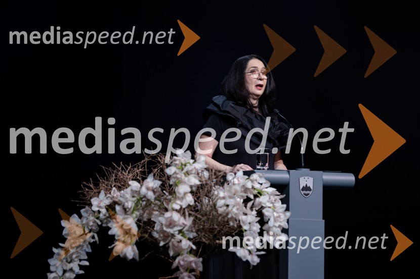  Zdenka Badovinac, kustosinjaDržavna proslava ob slovenskem kulturnem prazniku s podelitvijo Prešernovih nagrad