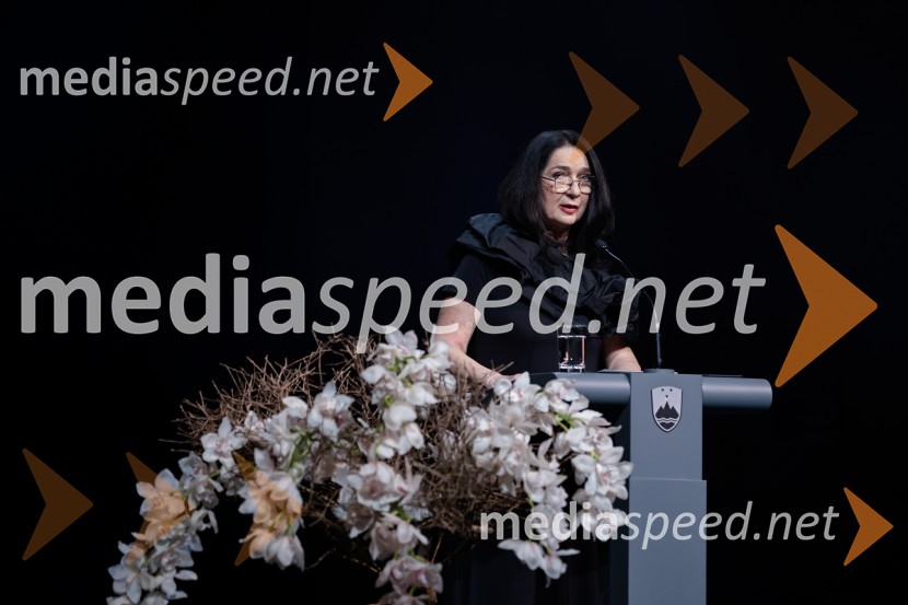  Zdenka Badovinac, kustosinjaDržavna proslava ob slovenskem kulturnem prazniku s podelitvijo Prešernovih nagrad