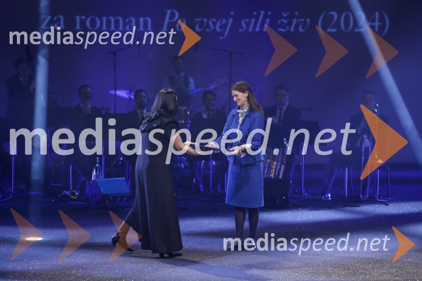  Zdenka Badovinac, kustosinja;  Nataša  Kramberger , pisateljicaDržavna proslava ob slovenskem kulturnem prazniku s podelitvijo Prešernovih nagrad