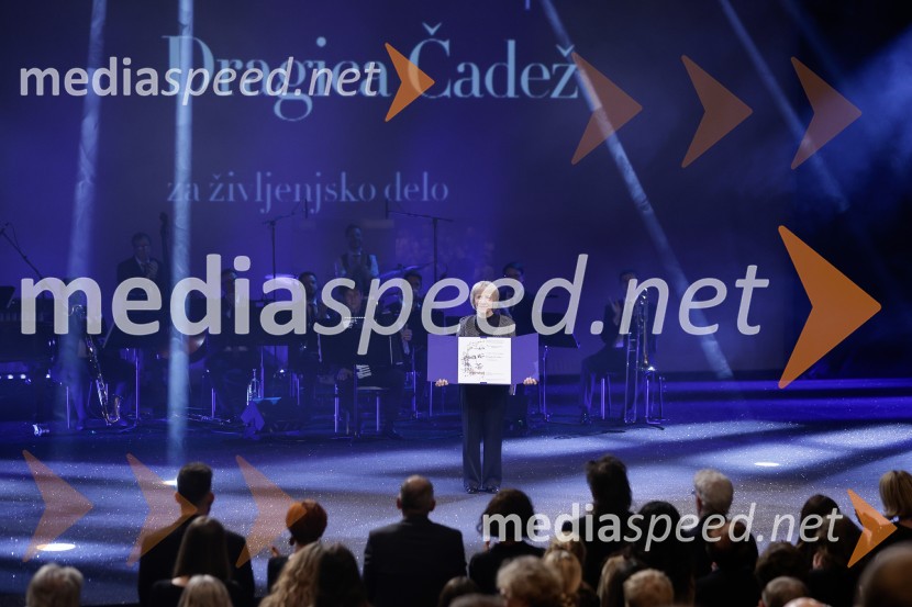  Dragica  Čadež, kiparkaDržavna proslava ob slovenskem kulturnem prazniku s podelitvijo Prešernovih nagrad