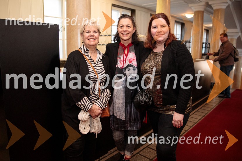  Irena  Butoln, germanistka;  Inga Remeta, direktorica, Slovensko mladinsko gledališče;  Teja Pelko, novinarkaDogodivščine Zvitorepca, Trdonje in Lakotnika, premiera predstave v SMG Ljubljana