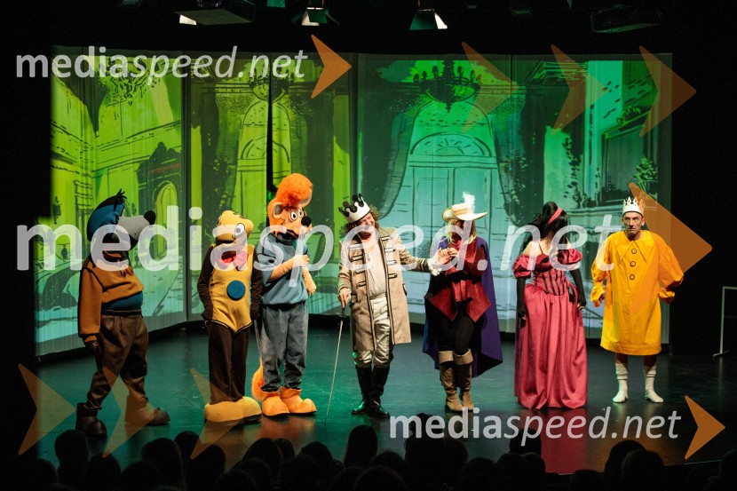 Dogodivščine Zvitorepca, Trdonje in Lakotnika, premiera predstave v SMG Ljubljana