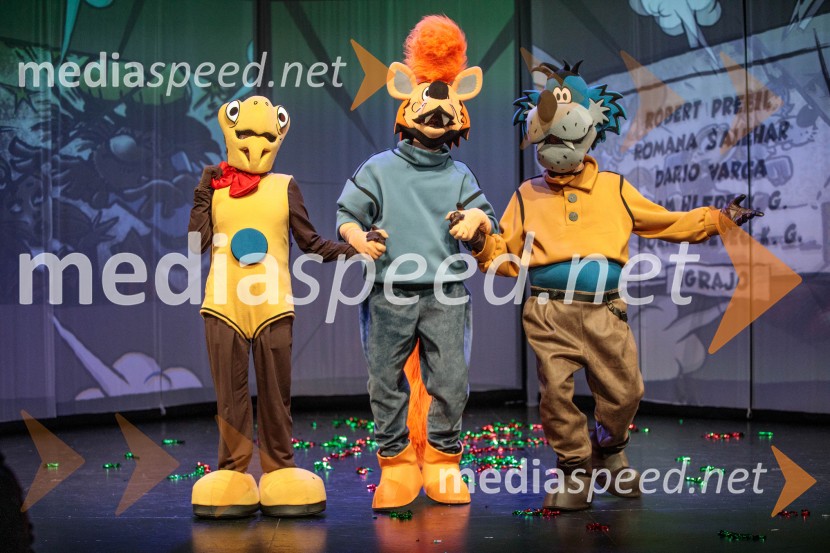 Dogodivščine Zvitorepca, Trdonje in Lakotnika, premiera predstave v SMG Ljubljana