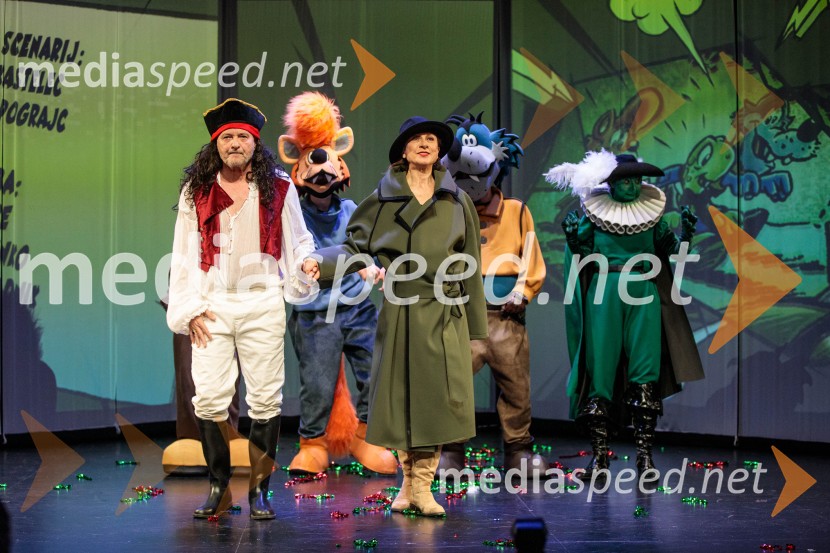 Dogodivščine Zvitorepca, Trdonje in Lakotnika, premiera predstave v SMG Ljubljana