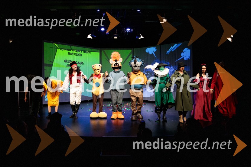 Dogodivščine Zvitorepca, Trdonje in Lakotnika, premiera predstave v SMG Ljubljana