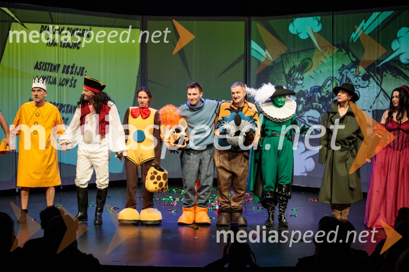 Dogodivščine Zvitorepca, Trdonje in Lakotnika, premiera predstave v SMG Ljubljana