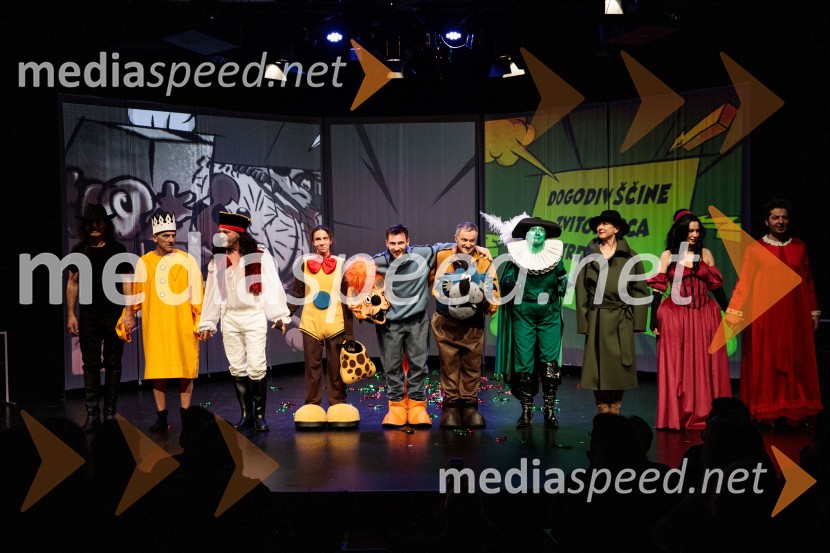 Dogodivščine Zvitorepca, Trdonje in Lakotnika, premiera predstave v SMG Ljubljana