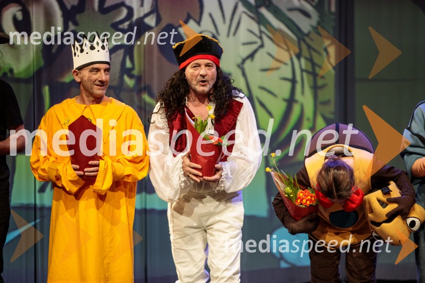  Robert Prebil, igralec;  Dario Varga, igralecDogodivščine Zvitorepca, Trdonje in Lakotnika, premiera predstave v SMG Ljubljana