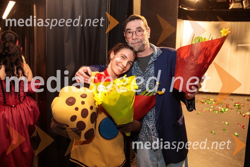  Klara Kastelec, igralka;  Matjaž Pograjc, režiserDogodivščine Zvitorepca, Trdonje in Lakotnika, premiera predstave v SMG Ljubljana