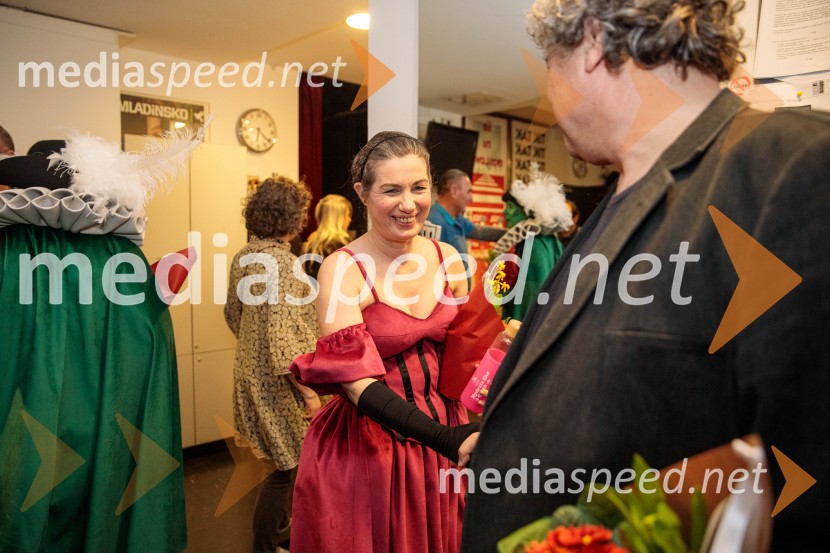  Maruša Oblak, igralkaDogodivščine Zvitorepca, Trdonje in Lakotnika, premiera predstave v SMG Ljubljana