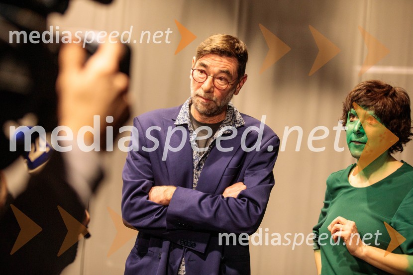  Matjaž Pograjc, režiser;  Janja Majzelj, igralkaDogodivščine Zvitorepca, Trdonje in Lakotnika, premiera predstave v SMG Ljubljana