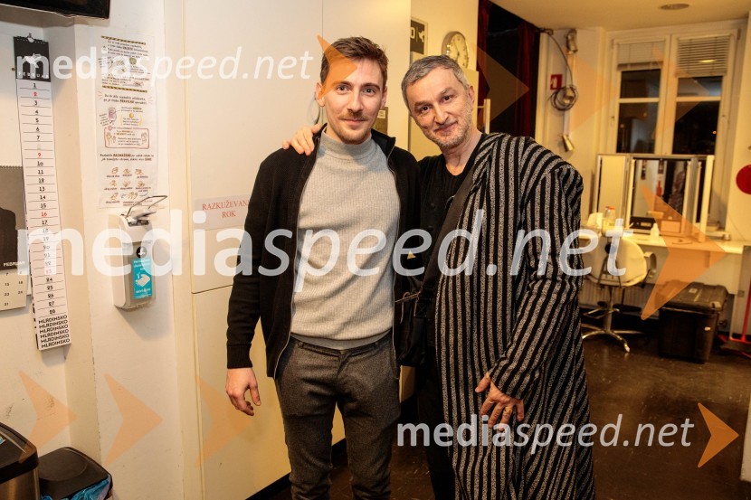  Jurica Marčec;  Ivan Peternelj, igralecDogodivščine Zvitorepca, Trdonje in Lakotnika, premiera predstave v SMG Ljubljana