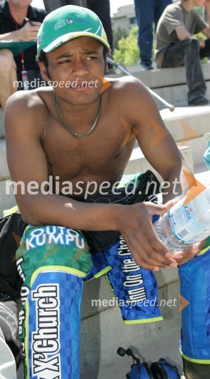 Antonio Lindbaeck (Švedska)SPEEDWAY, VN Slovenije 2005